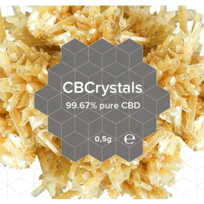 Buy CBD 99.6 % Crystal Hemp Terpenes - 0,5 Grams - CBDirective
