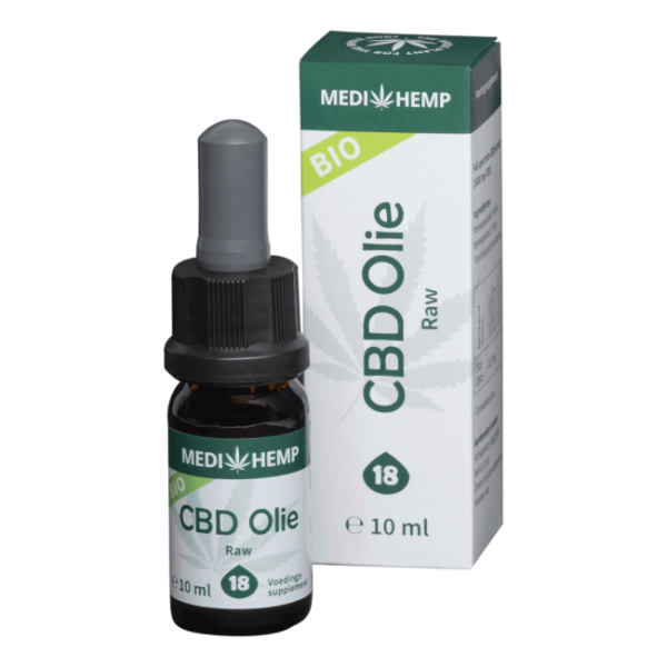 Buy CBD Oil 18% - Medihemp Raw Organic