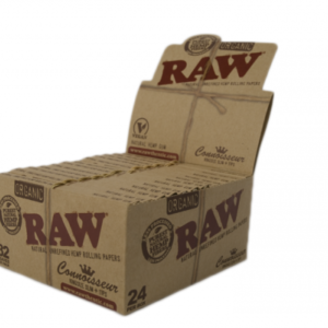 Buy RAW Organic King Size Connoisseur Rolling Papers and Tips