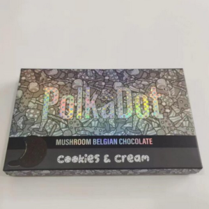 Buy PolkaDot Cookies and Cream Belgian Chocolate Bar