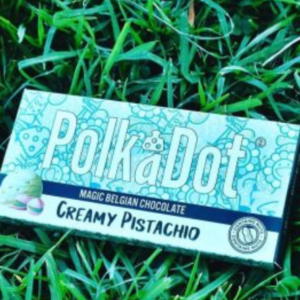 Buy Polkadot Creamy Pistachio Belgian Chocolate Online