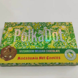 PolkaDot Macadamia Nut Cookies Mushroom Chocolate