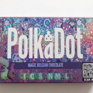 buy Polkadot Circus Animals Chocolate Bar